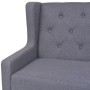 Sillón de tela gris de vidaXL, Sillones - Ref: Foro24-245452, Precio: 201,05 €, Descuento: %