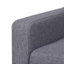 Sillón de tela gris de vidaXL, Sillones - Ref: Foro24-245452, Precio: 201,05 €, Descuento: %