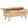 Stamm aus massivem Mangoholz, 90 x 40 x 45 cm von vidaXL, Aufbewahrungskisten - Ref: Foro24-289635, Preis: 208,99 €, Rabatt: %