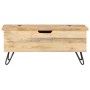 Stamm aus massivem Mangoholz, 90 x 40 x 45 cm von vidaXL, Aufbewahrungskisten - Ref: Foro24-289635, Preis: 208,99 €, Rabatt: %