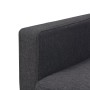 Sillón de acero y tela gris oscuro de vidaXL, Sillones - Ref: Foro24-245523, Precio: 219,83 €, Descuento: %