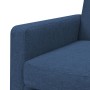 Sillón de acero y tela azul de vidaXL, Sillones - Ref: Foro24-245524, Precio: 186,73 €, Descuento: %