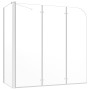 Transparent tempered glass shower screen 120x69x130 cm by vidaXL, shower doors - Ref: Foro24-146227, Price: 253,10 €, Discoun...