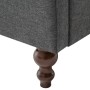 Sillón de tela gris oscuro de vidaXL, Sillones - Ref: Foro24-247161, Precio: 169,99 €, Descuento: %