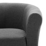 Sillón de tela gris oscuro de vidaXL, Sillones - Ref: Foro24-248028, Precio: 170,22 €, Descuento: %