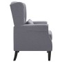 Sillón de tela gris oscuro de vidaXL, Sillones - Ref: Foro24-248616, Precio: 271,75 €, Descuento: %