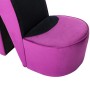 Sillón con forma de zapato de tacón terciopelo morado de vidaXL, Sillones - Ref: Foro24-248645, Precio: 173,97 €, Descuento: %