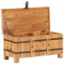 Solid acacia wood trunk 90x40x40 cm by vidaXL, Storage trunks - Ref: Foro24-289637, Price: 232,76 €, Discount: %