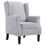 Light gray fabric armchair by vidaXL, Armchairs - Ref: Foro24-248615, Price: 250,99 €, Discount: %