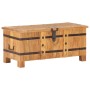 Baúl de madera maciza de acacia 90x40x40 cm de vidaXL, Baúles de almacenamiento - Ref: Foro24-289637, Precio: 232,76 €, Descu...