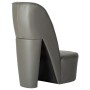 Butaca con forma de zapato de tacón cuero sintético gris de vidaXL, Sillones - Ref: Foro24-248651, Precio: 168,57 €, Descuent...