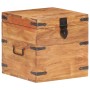 Solid acacia wood trunk 40x40x40 cm by vidaXL, Storage trunks - Ref: Foro24-289639, Price: 131,58 €, Discount: %