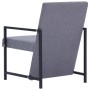 Sillón de tela gris claro de vidaXL, Sillones - Ref: Foro24-282155, Precio: 86,15 €, Descuento: %