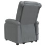 Sillón elevable cuero sintético gris de vidaXL, Sillones - Ref: Foro24-3110867, Precio: 366,99 €, Descuento: %