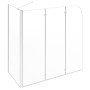 Transparent tempered glass shower screen 120x69x130 cm by vidaXL, shower doors - Ref: Foro24-146227, Price: 253,10 €, Discoun...