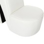 Sillón con forma de zapato de tacón cuero sintético blanco de vidaXL, Sillones - Ref: Foro24-248652, Precio: 168,57 €, Descue...