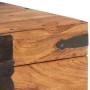 Solid acacia wood trunk 40x40x40 cm by vidaXL, Storage trunks - Ref: Foro24-289639, Price: 131,58 €, Discount: %