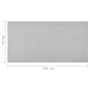 Hellgrauer Flurteppich 80x150 cm von vidaXL, Teppiche - Ref: Foro24-326993, Preis: 26,67 €, Rabatt: %