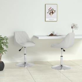 Dining chairs 2 units white synthetic leather by vidaXL, dining chairs - Ref: Foro24-335159, Price: 125,99 €, Discount: %