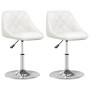 Dining chairs 2 units white synthetic leather by vidaXL, dining chairs - Ref: Foro24-335159, Price: 119,10 €, Discount: %