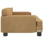 Cama para perros de terciopelo marrón 70x45x30 cm de vidaXL, Camas para perros - Ref: Foro24-171887, Precio: 67,76 €, Descuen...