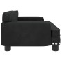 Black velvet dog bed 70x45x30 cm by vidaXL, Beds for dogs - Ref: Foro24-171886, Price: 68,99 €, Discount: %