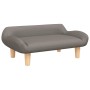 Cama para perros de tela gris taupe 70x40x24 cm de vidaXL, Camas para perros - Ref: Foro24-171949, Precio: 63,99 €, Descuento: %