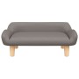 Cama para perros de tela gris taupe 70x40x24 cm de vidaXL, Camas para perros - Ref: Foro24-171949, Precio: 63,99 €, Descuento: %