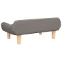 Cama para perros de tela gris taupe 70x40x24 cm de vidaXL, Camas para perros - Ref: Foro24-171949, Precio: 63,99 €, Descuento: %