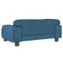 Blue velvet dog bed 70x45x30 cm by vidaXL, Beds for dogs - Ref: Foro24-171882, Price: 67,76 €, Discount: %