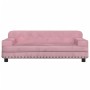 Cama para perros de terciopelo rosa 90x53x30 cm de vidaXL, Camas para perros - Ref: Foro24-171871, Precio: 86,47 €, Descuento: %