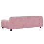 Cama para perros de terciopelo rosa 90x53x30 cm de vidaXL, Camas para perros - Ref: Foro24-171871, Precio: 86,47 €, Descuento: %