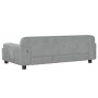 Cama para perros de terciopelo gris claro 90x53x30 cm de vidaXL, Camas para perros - Ref: Foro24-171869, Precio: 86,16 €, Des...