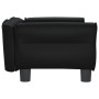 Black synthetic leather dog bed 70x45x30 cm by vidaXL, Beds for dogs - Ref: Foro24-171831, Price: 63,19 €, Discount: %