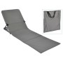 HI Gray PVC folding beach chair mat by HI, Loungers - Ref: Foro24-423980, Price: 30,99 €, Discount: %