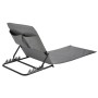 HI Gray PVC folding beach chair mat by HI, Loungers - Ref: Foro24-423980, Price: 30,99 €, Discount: %