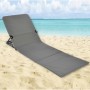 HI Gray PVC folding beach chair mat by HI, Loungers - Ref: Foro24-423980, Price: 30,99 €, Discount: %