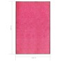 Pink washable doormat 120x180 cm by vidaXL, Doormats - Ref: Foro24-323450, Price: 91,16 €, Discount: %