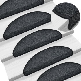 Stair mats 10 units anthracite gray 56x17x3 cm by vidaXL, Stair mats - Ref: Foro24-149735, Price: 37,84 €, Discount: %