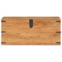 Baúl de madera maciza de acacia 90x40x40 cm de vidaXL, Baúles de almacenamiento - Ref: Foro24-289641, Precio: 178,68 €, Descu...