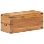 Baúl de madera maciza de acacia 90x40x40 cm de vidaXL, Baúles de almacenamiento - Ref: Foro24-289641, Precio: 199,08 €, Descu...