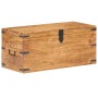 Baúl de madera maciza de acacia 90x40x40 cm de vidaXL, Baúles de almacenamiento - Ref: Foro24-289641, Precio: 178,68 €, Descu...