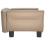 Cappuccino synthetic leather dog bed 70x45x30 cm by vidaXL, Beds for dogs - Ref: Foro24-171835, Price: 63,94 €, Discount: %