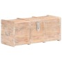 Solid acacia wood storage chest 90x40x40 cm by vidaXL, Storage trunks - Ref: Foro24-289644, Price: 236,99 €, Discount: %