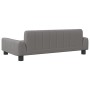 Cama para perros de cuero sintético gris 90x53x30 cm de vidaXL, Camas para perros - Ref: Foro24-171855, Precio: 92,25 €, Desc...