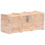 Solid acacia wood storage chest 90x40x40 cm by vidaXL, Storage trunks - Ref: Foro24-289644, Price: 236,99 €, Discount: %