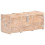 Solid acacia wood storage chest 90x40x40 cm by vidaXL, Storage trunks - Ref: Foro24-289644, Price: 236,99 €, Discount: %