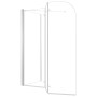 Transparent tempered glass shower screen 120x69x130 cm by vidaXL, shower doors - Ref: Foro24-146227, Price: 253,10 €, Discoun...