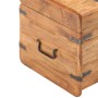 Solid acacia wood trunk 40x40x40 cm by vidaXL, Storage trunks - Ref: Foro24-289647, Price: 145,39 €, Discount: %