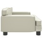 Cream synthetic leather dog bed 70x45x30 cm by vidaXL, Beds for dogs - Ref: Foro24-171890, Price: 70,25 €, Discount: %